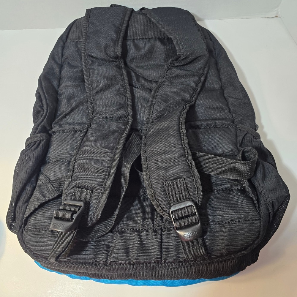 Puma Backpack and Lunch Bag Set Blue Black Kids School Travel - Picture 6 of 9
